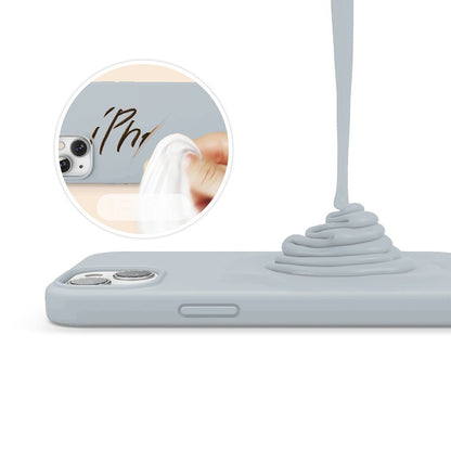Soft Silicone Case - iPhone 13 Mini - Light Gray