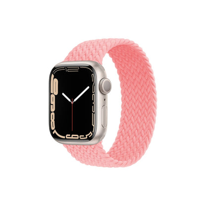 Braided Breeze Strap - Apple Watch 1/2/3/4/5/6/7/8/9/10/11/SE/SE2/SE3 - 38/40/41/42 MM - XXS - Pink