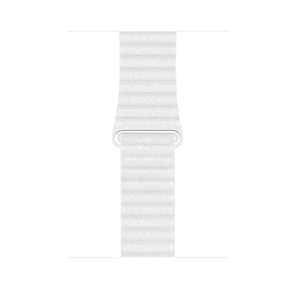 Curea Leather Loop Heritage - Apple Watch 1/2/3/4/5/6/7/8/9/10/11/SE/SE2/SE3 - 38/40/41/42 MM - White