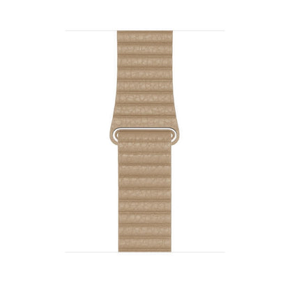 Heritage Leather Loop Strap - Apple Watch 1/2/3/4/5/6/7/8/9/10/11/SE/SE2/SE3 - 38/40/41/42 MM - Cream