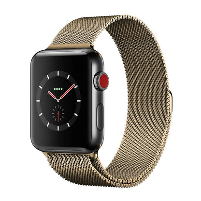 Curea Milanese Classic - Apple Watch 1/2/3/4/5/6/7/8/9/10/11/SE/SE2/SE3 - 38/40/41/42 MM - Champagne