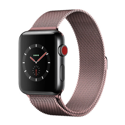 Curea Milanese Classic - Apple Watch 1/2/3/4/5/6/7/8/9/10/11/SE/SE2/SE3 - 38/40/41/42 MM - Rose Pink