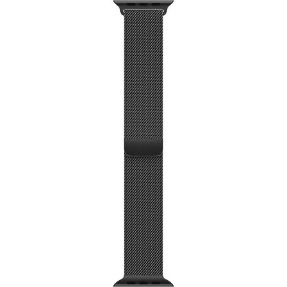 Milanese Classic Strap - Apple Watch 1/2/3/4/5/6/7/8/9/10/11/SE/SE2/SE3 - 38/40/41/42 MM - Carbon Black