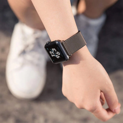 Curea Milanese Classic - Apple Watch 1/2/3/4/5/6/7/8/9/10/11/SE/SE2/SE3 - 38/40/41/42 MM - Brown