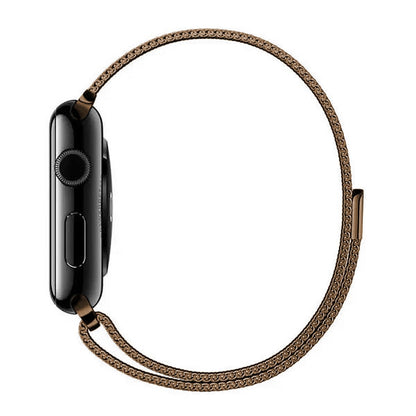 Curea Milanese Classic - Apple Watch 1/2/3/4/5/6/7/8/9/10/11/SE/SE2/SE3 - 38/40/41/42 MM - Brown