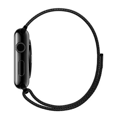 Milanese Classic Strap - Apple Watch 1/2/3/4/5/6/7/8/9/10/11/SE/SE2/SE3 - 38/40/41/42 MM - Black