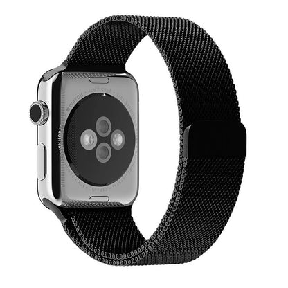 Milanese Classic Strap - Apple Watch 1/2/3/4/5/6/7/8/9/10/11/SE/SE2/SE3 - 38/40/41/42 MM - Black