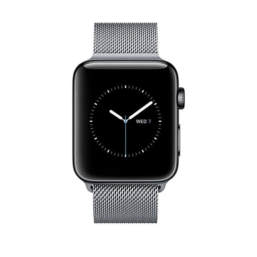 Curea Milanese Classic - Apple Watch 1/2/3/4/5/6/7/8/9/10/11/SE/SE2/SE3/Ultra 1/Ultra 2/Ultra 3 - 42/44/45/46/49 MM - Silver