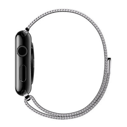 Curea Milanese Classic - Apple Watch 1/2/3/4/5/6/7/8/9/10/11/SE/SE2/SE3/Ultra 1/Ultra 2/Ultra 3 - 42/44/45/46/49 MM - Silver