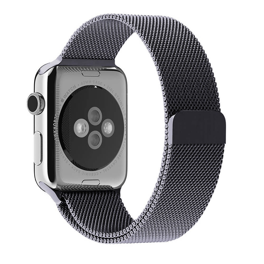 Curea Milanese Classic - Apple Watch 1/2/3/4/5/6/7/8/9/10/11/SE/SE2/SE3/Ultra 1/Ultra 2/Ultra 3 - 42/44/45/46/49 MM - Gray