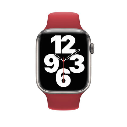 Curea Silicone Sport - Apple Watch 1/2/3/4/5/6/7/8/9/10/11/SE/SE2/SE3 - 38/40/41/42 MM - S/M - Red