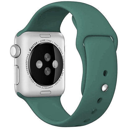 Curea Silicone Sport - Apple Watch 1/2/3/4/5/6/7/8/9/10/11/SE/SE2/SE3 - 38/40/41/42 MM - S/M - Marine