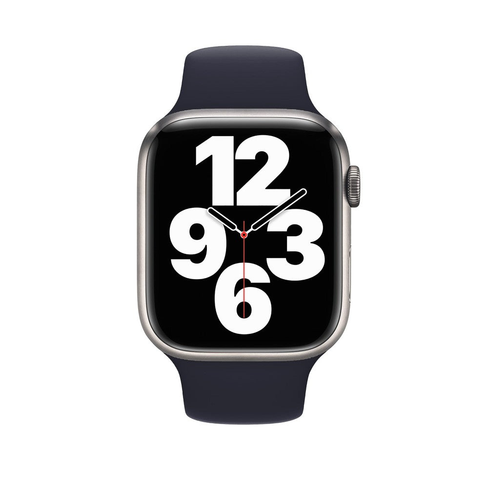 Silicone Sport Band - Apple Watch 1/2/3/4/5/6/7/8/9/10/11/SE/SE2/SE3 - 38/40/41/42 MM - S/M - Midnight Blue