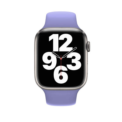 Curea Silicone Sport - Apple Watch 1/2/3/4/5/6/7/8/9/10/11/SE/SE2/SE3 - 38/40/41/42 MM - S/M - Mauve