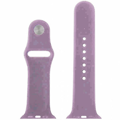 Curea Silicone Sport - Apple Watch 1/2/3/4/5/6/7/8/9/10/11/SE/SE2/SE3 - 38/40/41/42 MM - S/M - Light Purple