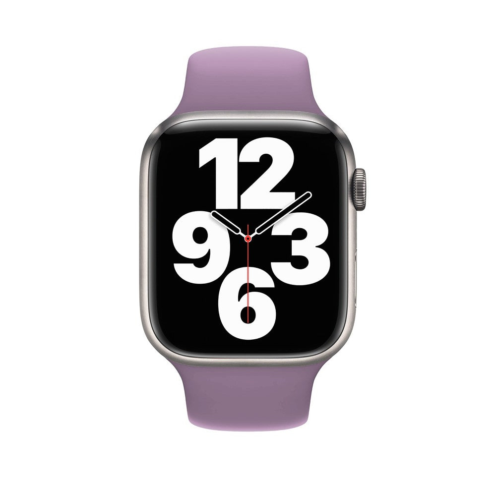 Curea Silicone Sport - Apple Watch 1/2/3/4/5/6/7/8/9/10/11/SE/SE2/SE3 - 38/40/41/42 MM - S/M - Light Purple