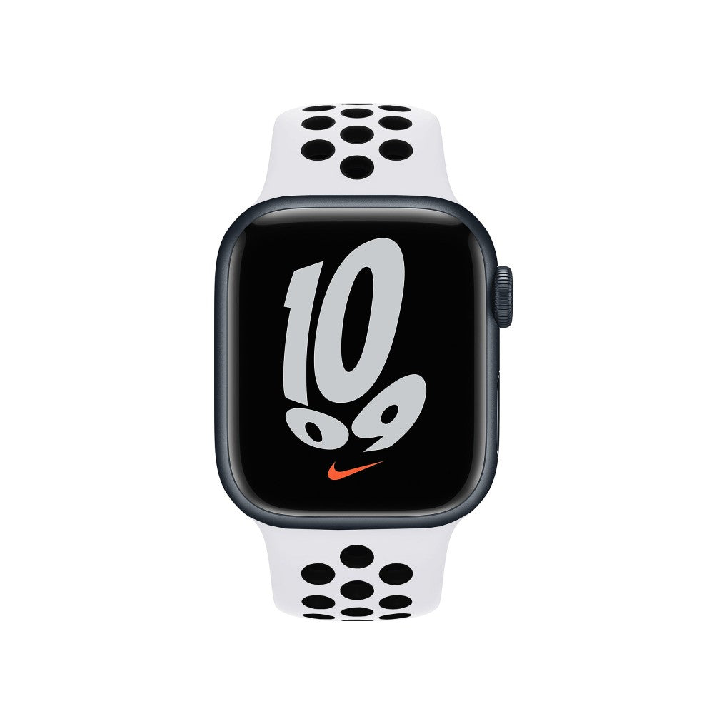 Curea Sport Loop Active - Apple Watch 1/2/3/4/5/6/7/8/9/10/11/SE/SE2/SE3 - 38/40/41/42 MM - S/M - White/Black