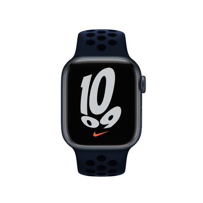 Curea Sport Loop Active - Apple Watch 1/2/3/4/5/6/7/8/9/10/11/SE/SE2/SE3 - 38/40/41/42 MM - S/M - Midnight Blue/Black