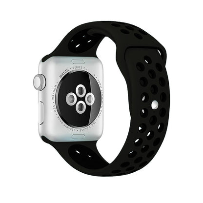 Curea Sport Loop Active - Apple Watch 1/2/3/4/5/6/7/8/9/10/11/SE/SE2/SE3/Ultra 1/Ultra 2/Ultra 3 - 42/44/45/46/49 MM - S/M - Obsidian/Black