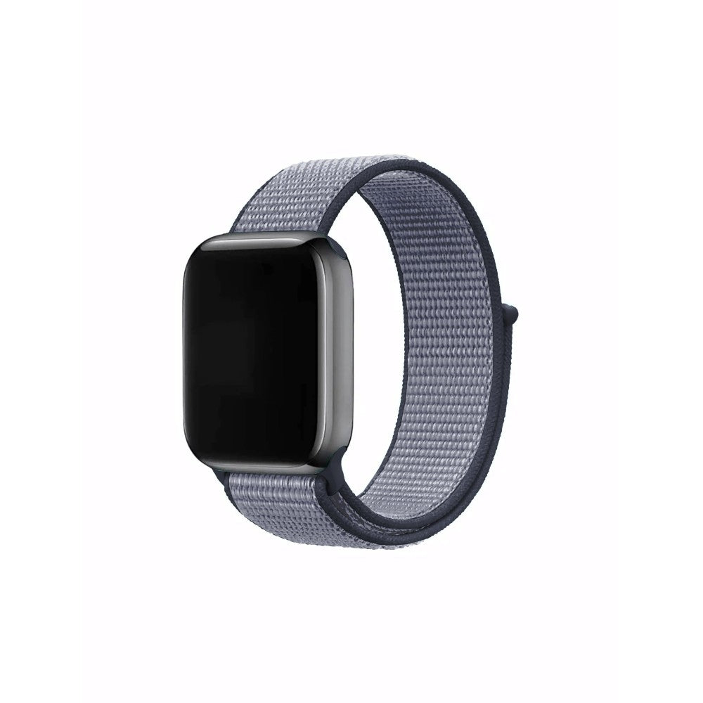Curea Nylon Classic - Apple Watch 1/2/3/4/5/6/7/8/9/10/11/SE/SE2/SE3 - 38/40/41/42 MM - Midnight Blue