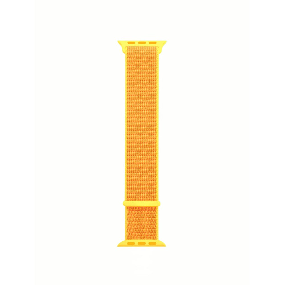 Curea Nylon Classic - Apple Watch 1/2/3/4/5/6/7/8/9/10/11/SE/SE2/SE3 - 38/40/41/42 MM - Canary Yellow