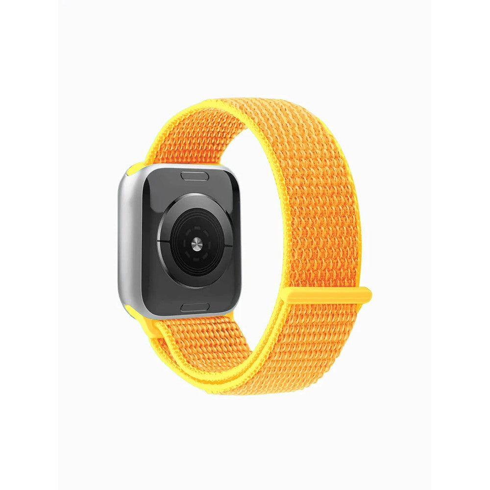 Curea Nylon Classic - Apple Watch 1/2/3/4/5/6/7/8/9/10/11/SE/SE2/SE3 - 38/40/41/42 MM - Canary Yellow