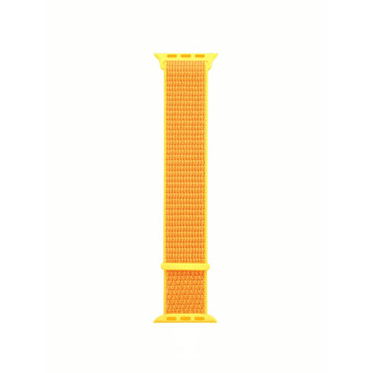 Curea Nylon Classic - Apple Watch 1/2/3/4/5/6/7/8/9/10/11/SE/SE2/SE3/Ultra 1/Ultra 2/Ultra 3 - 42/44/45/46/49 MM - Canary Yellow
