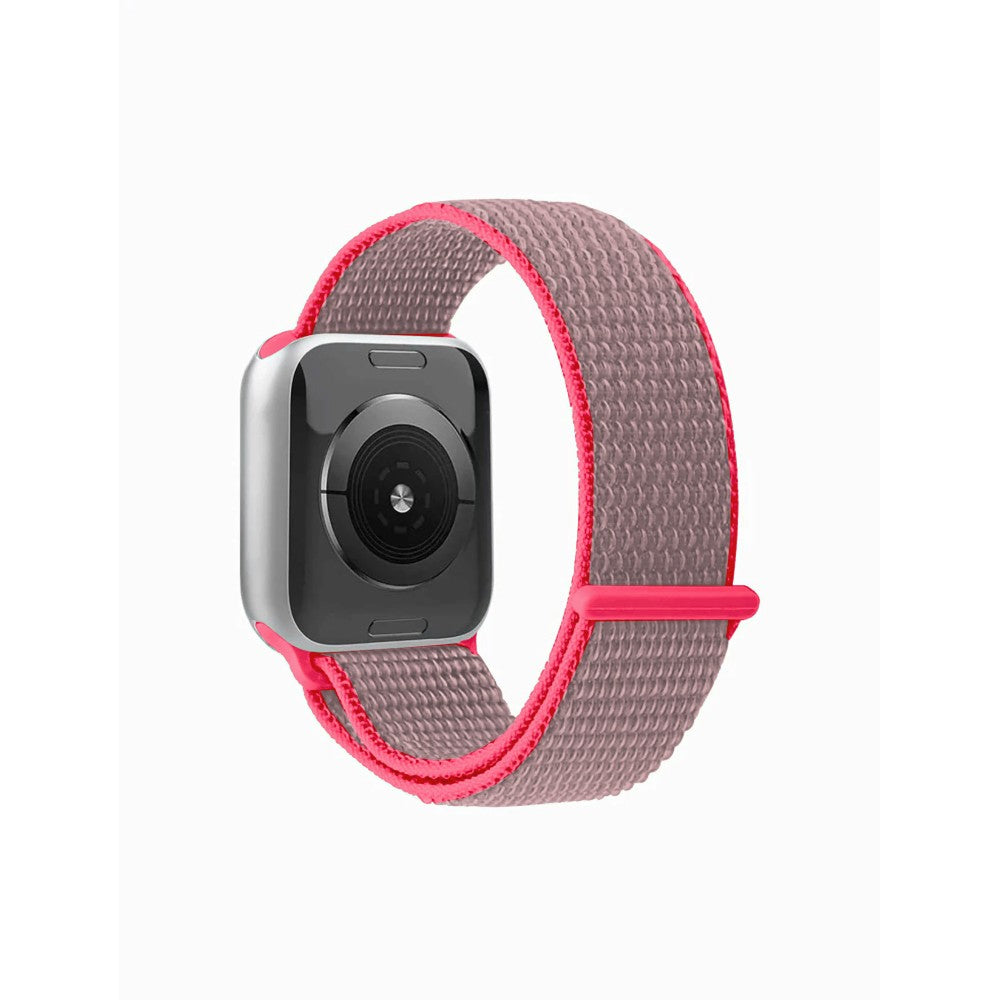 Curea Nylon Classic - Apple Watch 1/2/3/4/5/6/7/8/9/10/11/SE/SE2/SE3/Ultra 1/Ultra 2/Ultra 3 - 42/44/45/46/49 MM - Hot Pink