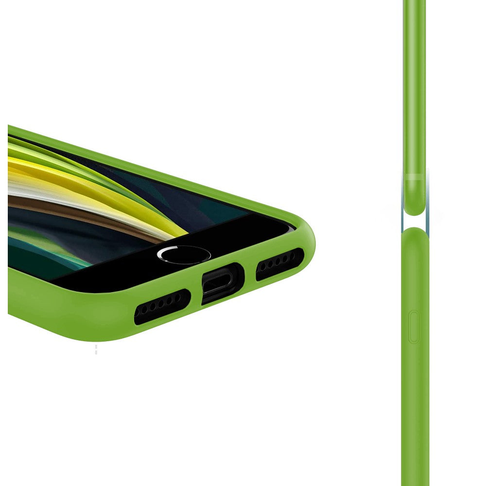 Soft Silicone Case - iPhone 7/8/SE2 - Acid Green