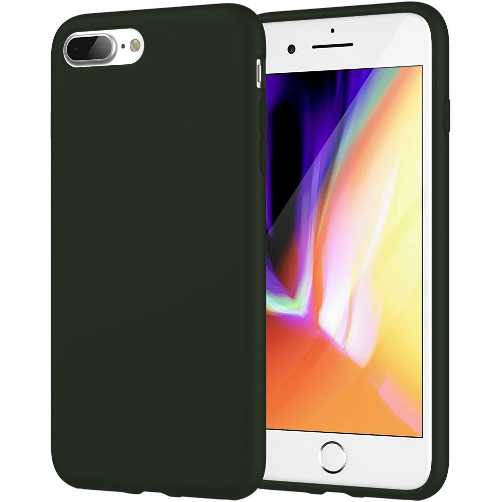 Husa Soft Silicone - iPhone 7 Plus/8 Plus - Dark Marine Green