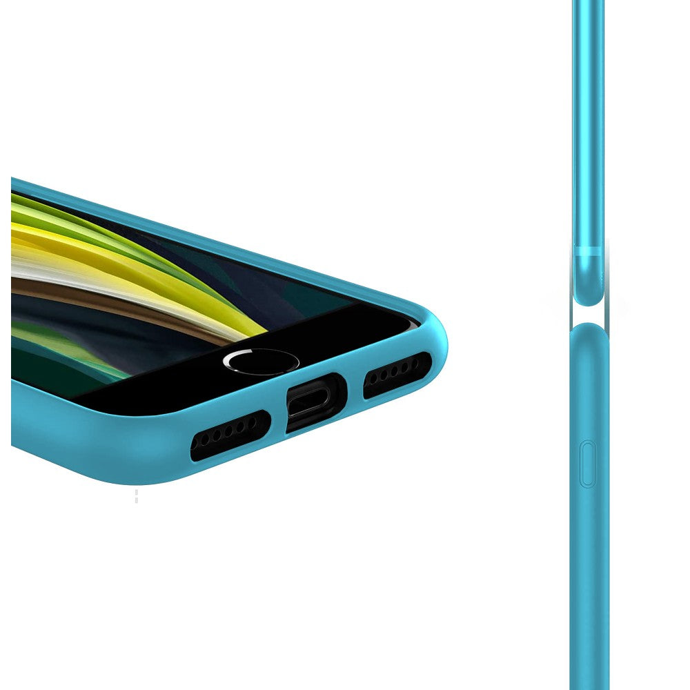 Soft Silicone Case - iPhone 7 Plus/8 Plus - Acid Blue