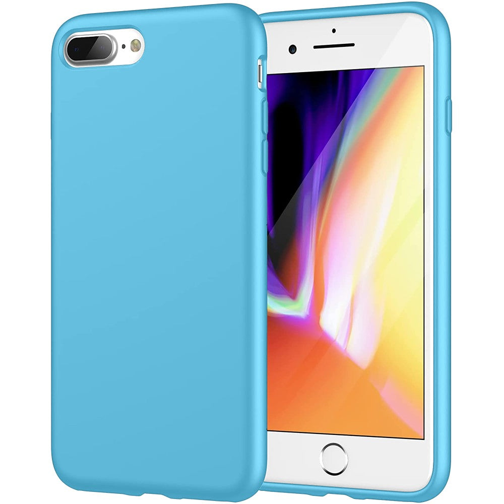 Soft Silicone Case - iPhone 7 Plus/8 Plus - Acid Blue