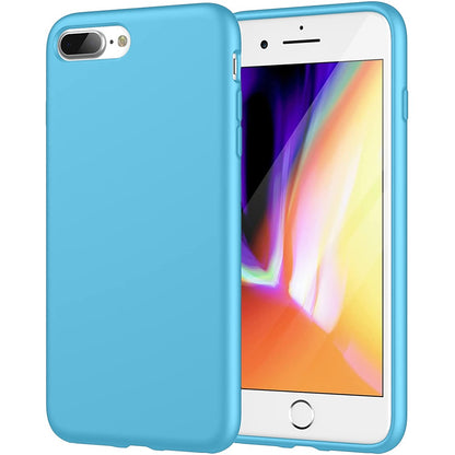 Soft Silicone Case - iPhone 7 Plus/8 Plus - Acid Blue