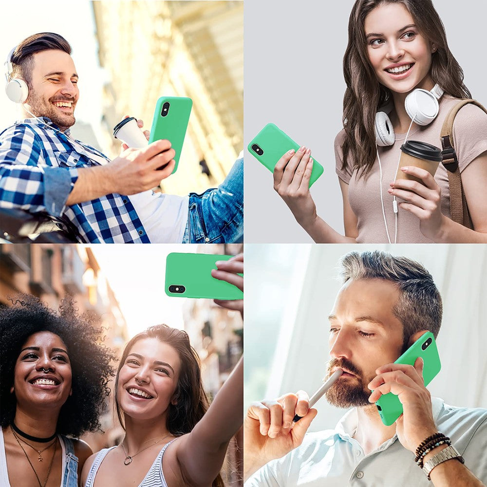 Husa Soft Silicone - iPhone X/XS - Emerald