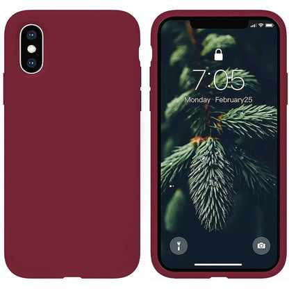Soft Silicone Case - iPhone X/XS - Rose