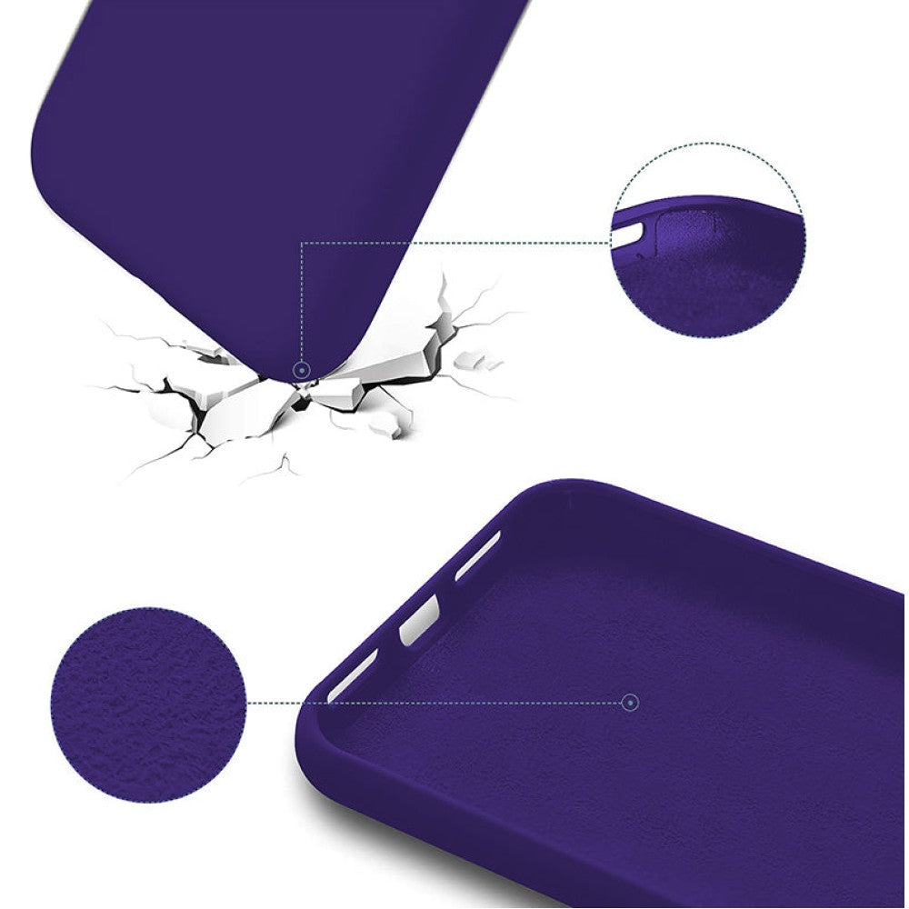 Husa Soft Silicone - iPhone X/XS - Purple