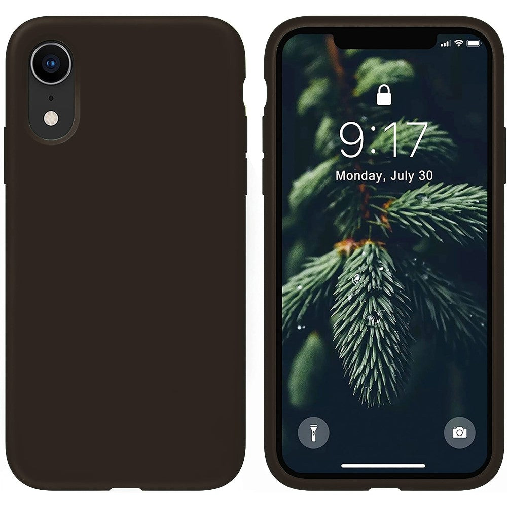Soft Silicone Case - iPhone XR - Brown