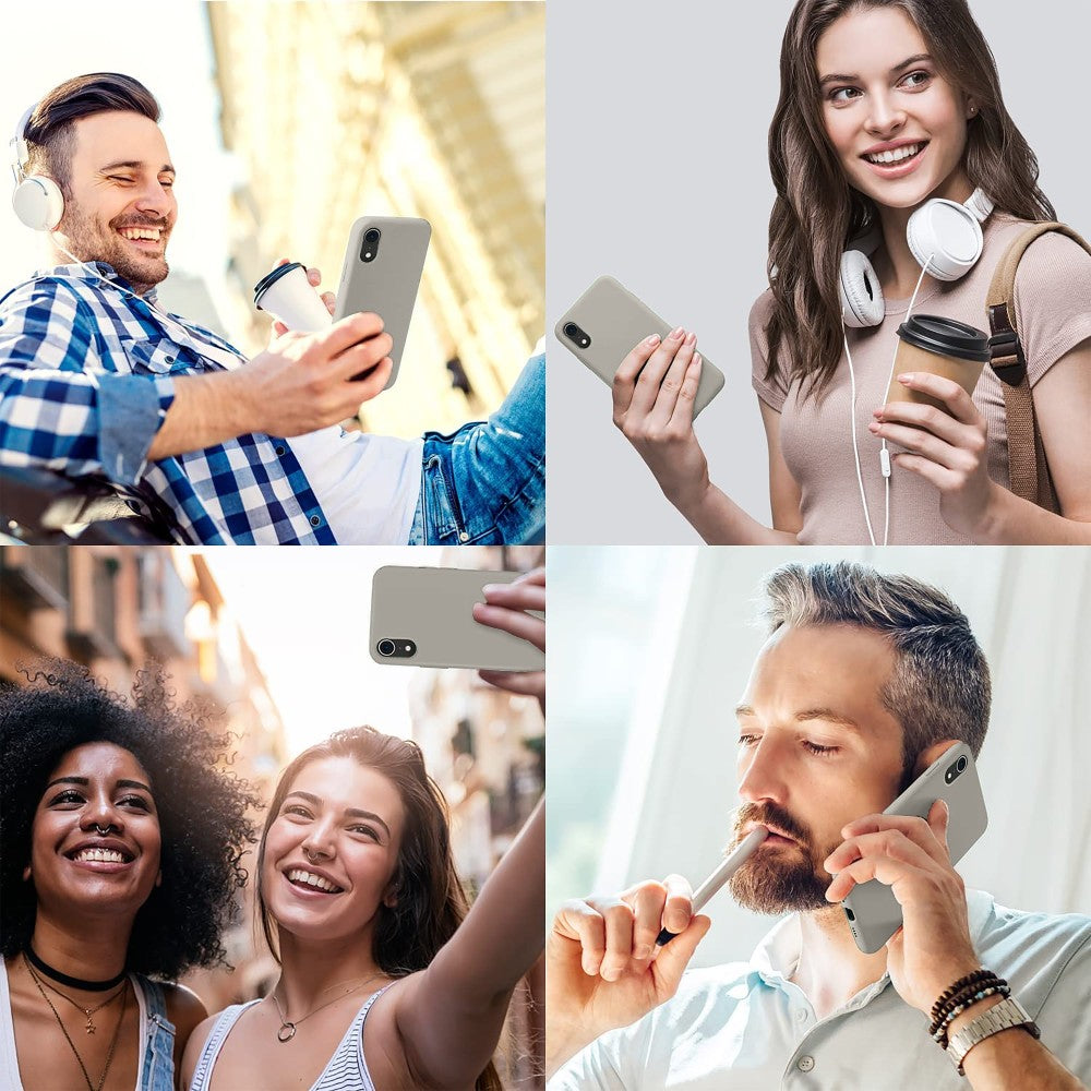 Soft Silicone Case - iPhone XR - Gray
