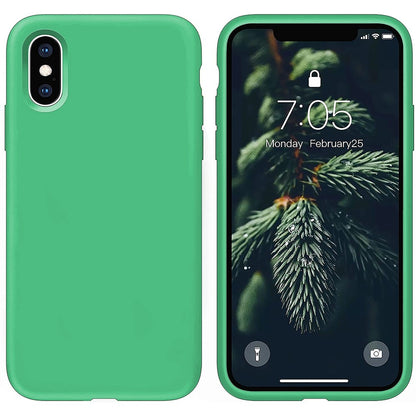 Soft Silicone Case - iPhone XS Max - Emerald