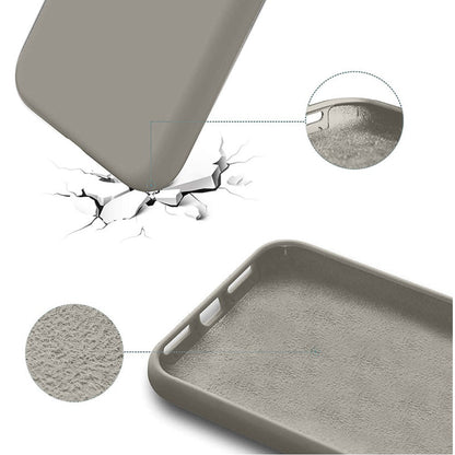 Soft Silicone Case - iPhone XS Max - Gray
