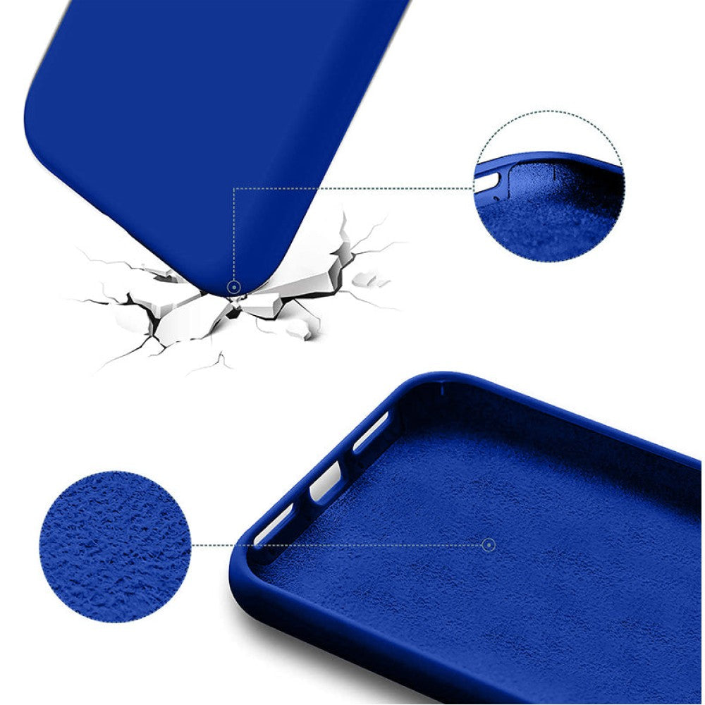 Soft Silicone Case - iPhone XS Max - Dark Blue