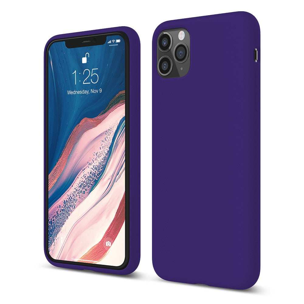 Soft Silicone Case - iPhone 11 Pro - Purple