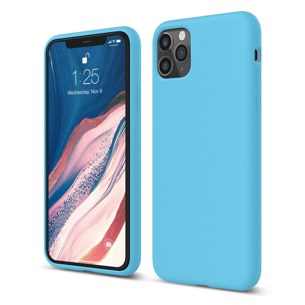 Soft Silicone Case - iPhone 11 Pro - Acid Blue