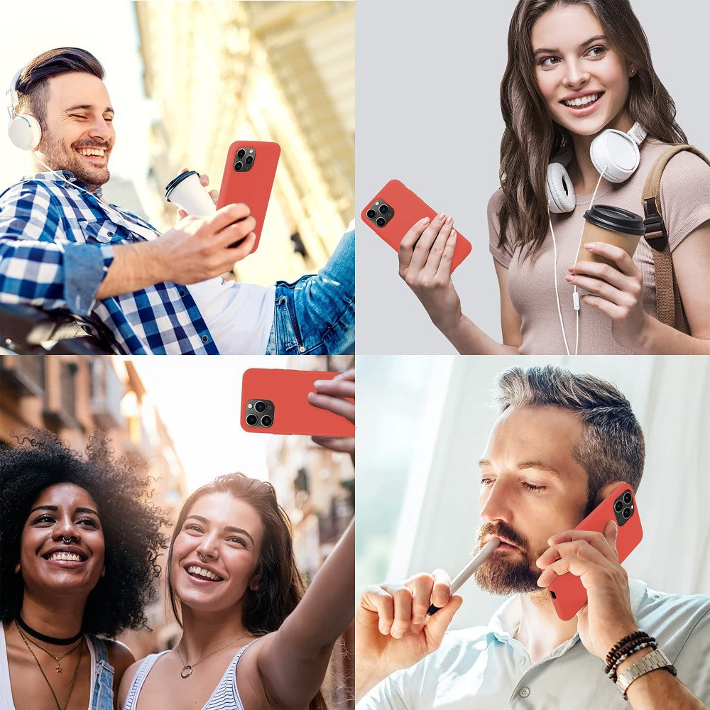 Husa Soft Silicone - iPhone 11 Pro - Orange