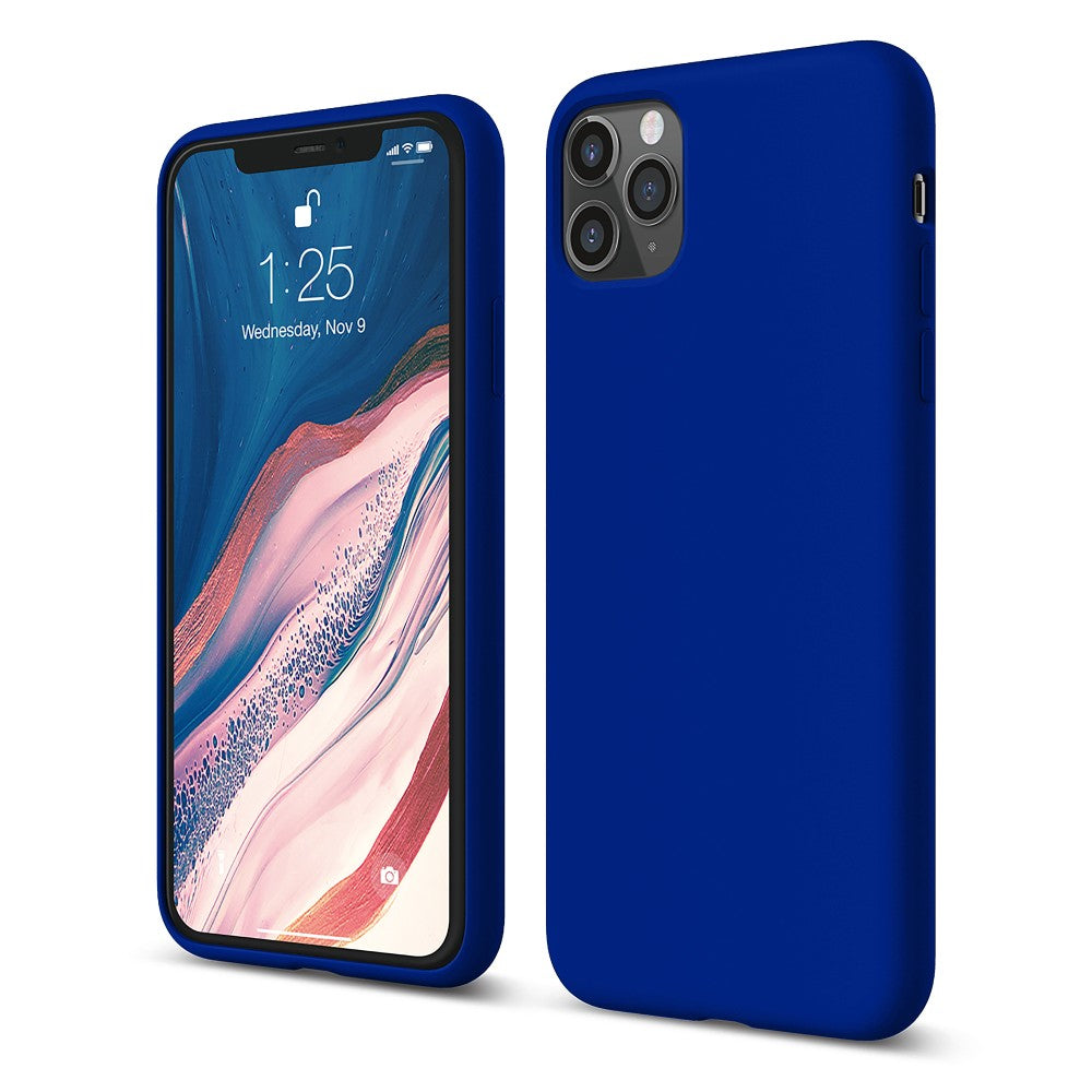 Husa Soft Silicone - iPhone 11 Pro - Dark Blue