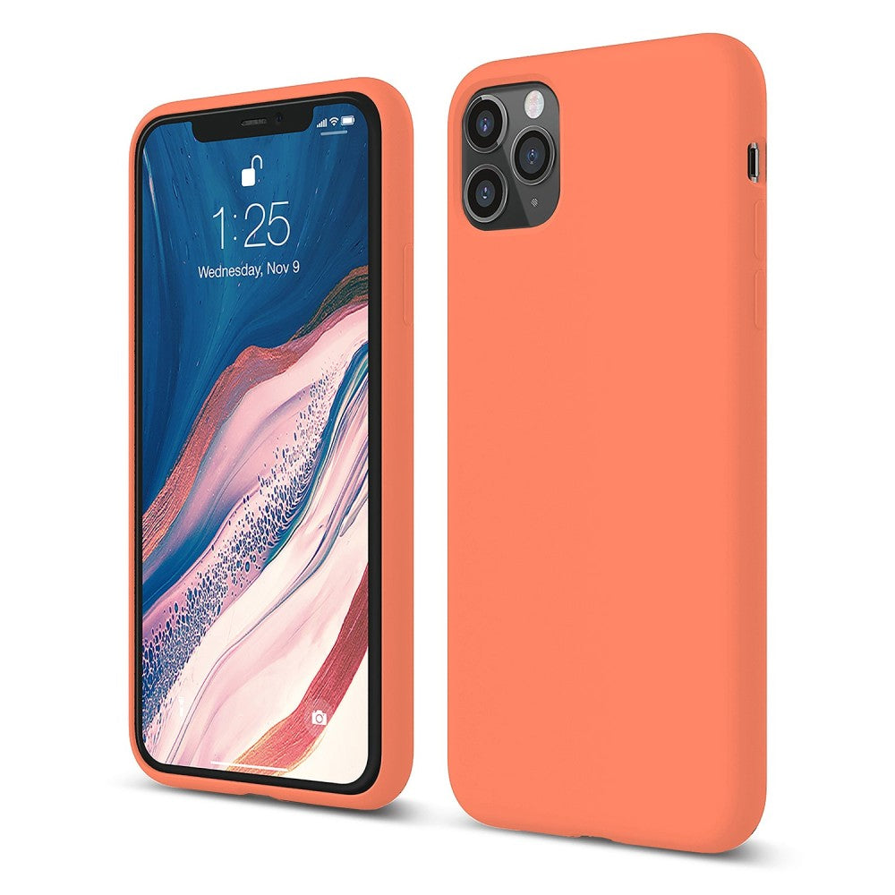 Husa Soft Silicone - iPhone 11 Pro Max - Peach