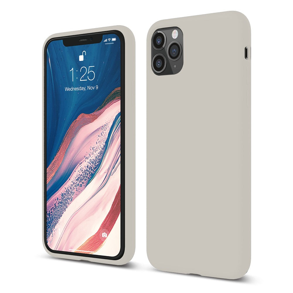Soft Silicone Case - iPhone 11 Pro Max - Gray