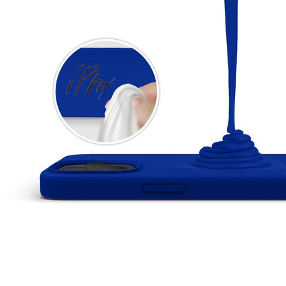 Husa Soft Silicone - iPhone 12/12 Pro - Dark Blue