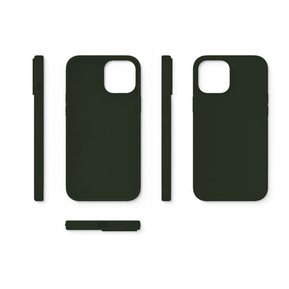 Husa Soft Silicone - iPhone 12 Pro Max - Dark Marine Green
