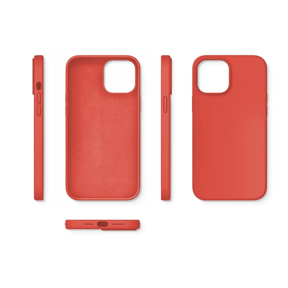Husa Soft Silicone - iPhone 12 Mini - Orange
